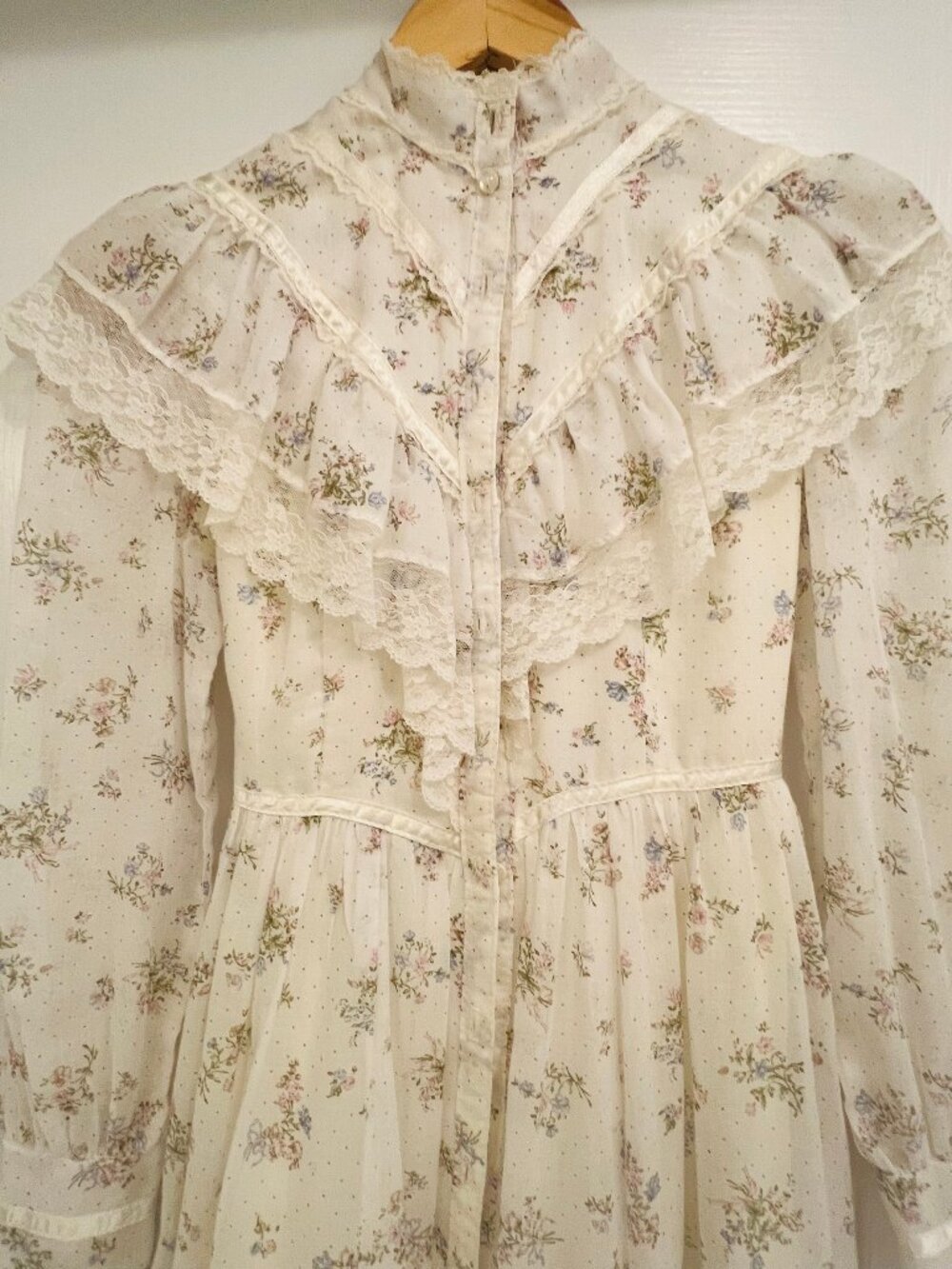 Vintage 1970s Prarie Gunne Sax Dress